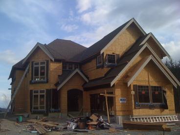 roof installation new house Langford BC 